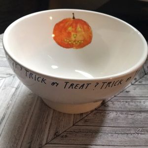 Rae Dunn Trick or Treat bowl, NEW, Never Used